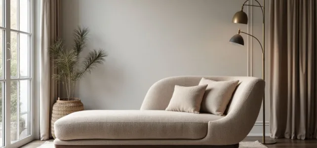 Méridienne de salon : un meuble unique qui allie style et bien-être Méridienne de salon : un meuble unique qui allie style et bien-être
