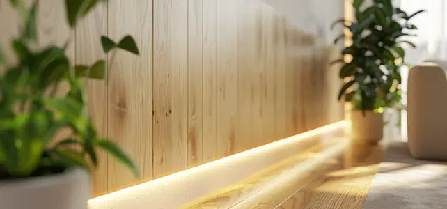 Utilisation et installation de la baguette d’angle en bois pour une finition parfaite des angles sortants de votre maison